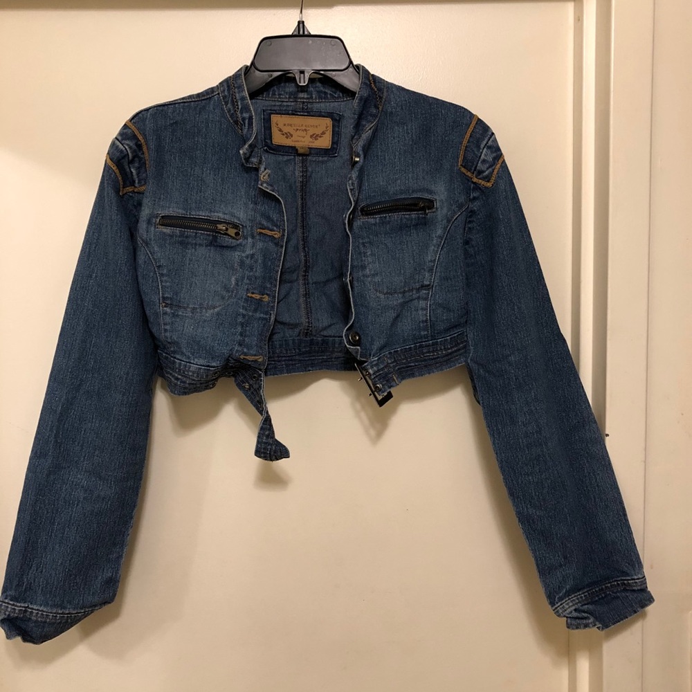 Cropped Jean Jacket